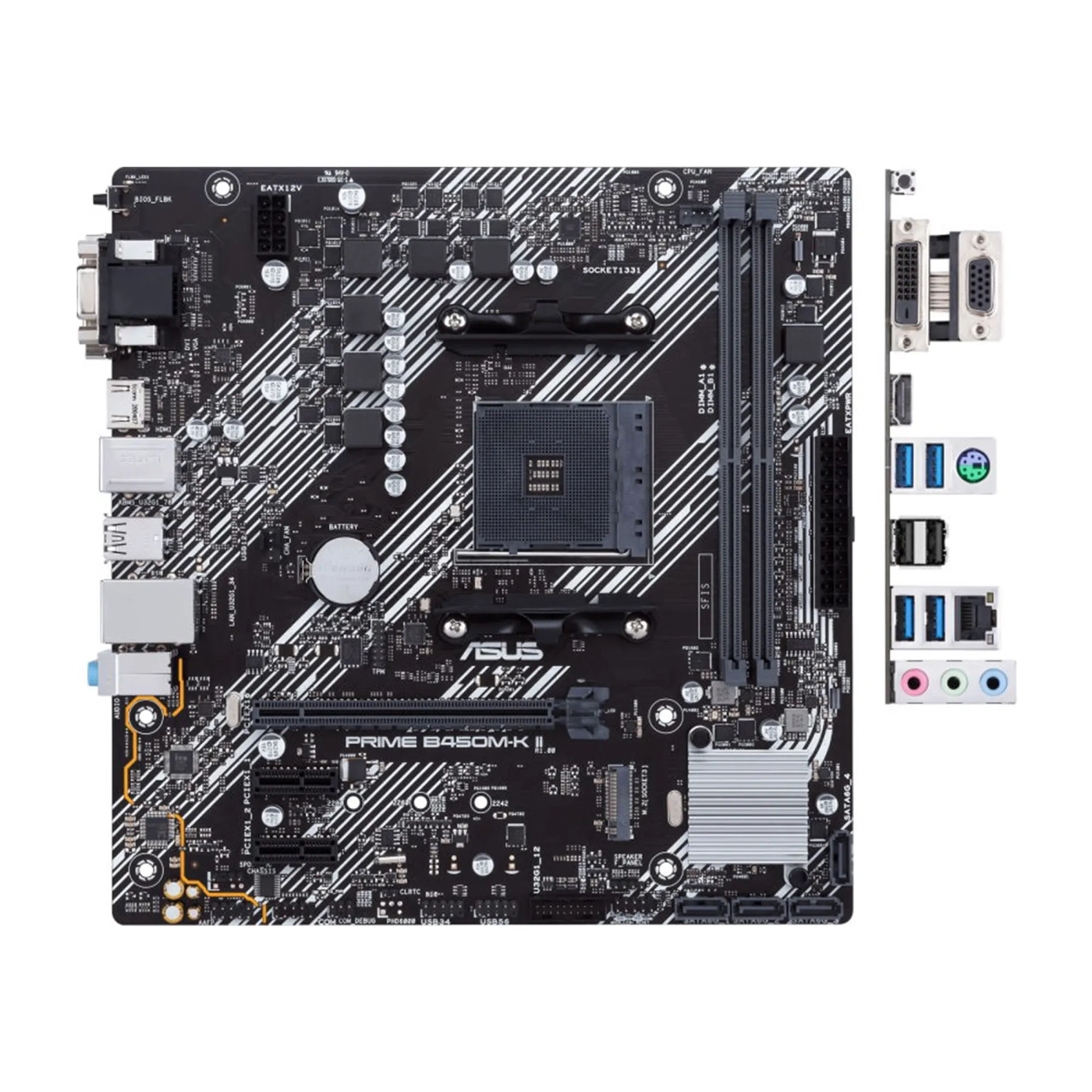 Płyta główna ASUS PRIME B450M-K II cena - zdjęcie 5