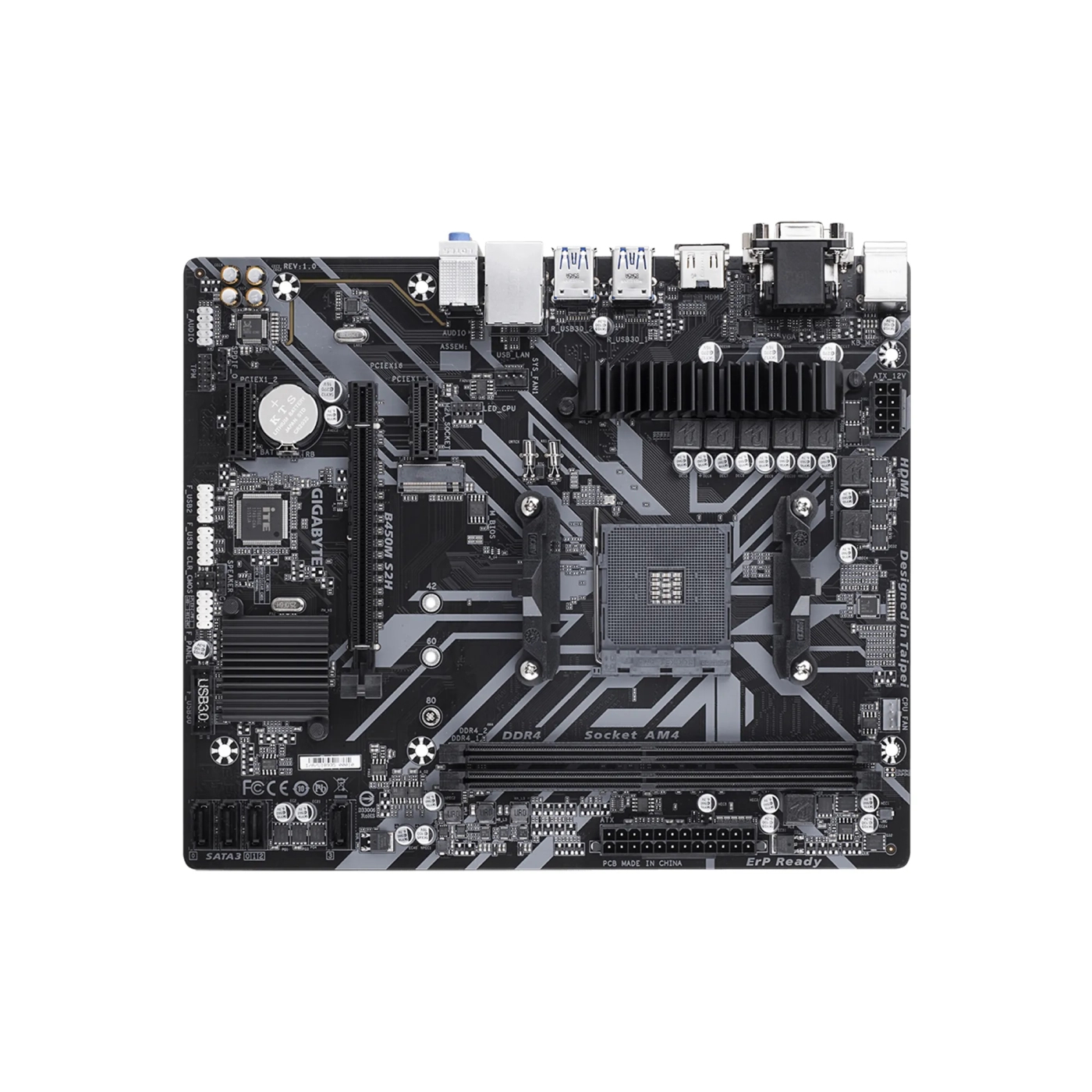 Płyta główna GIGABYTE B450M S2H cena - zdjęcie 2