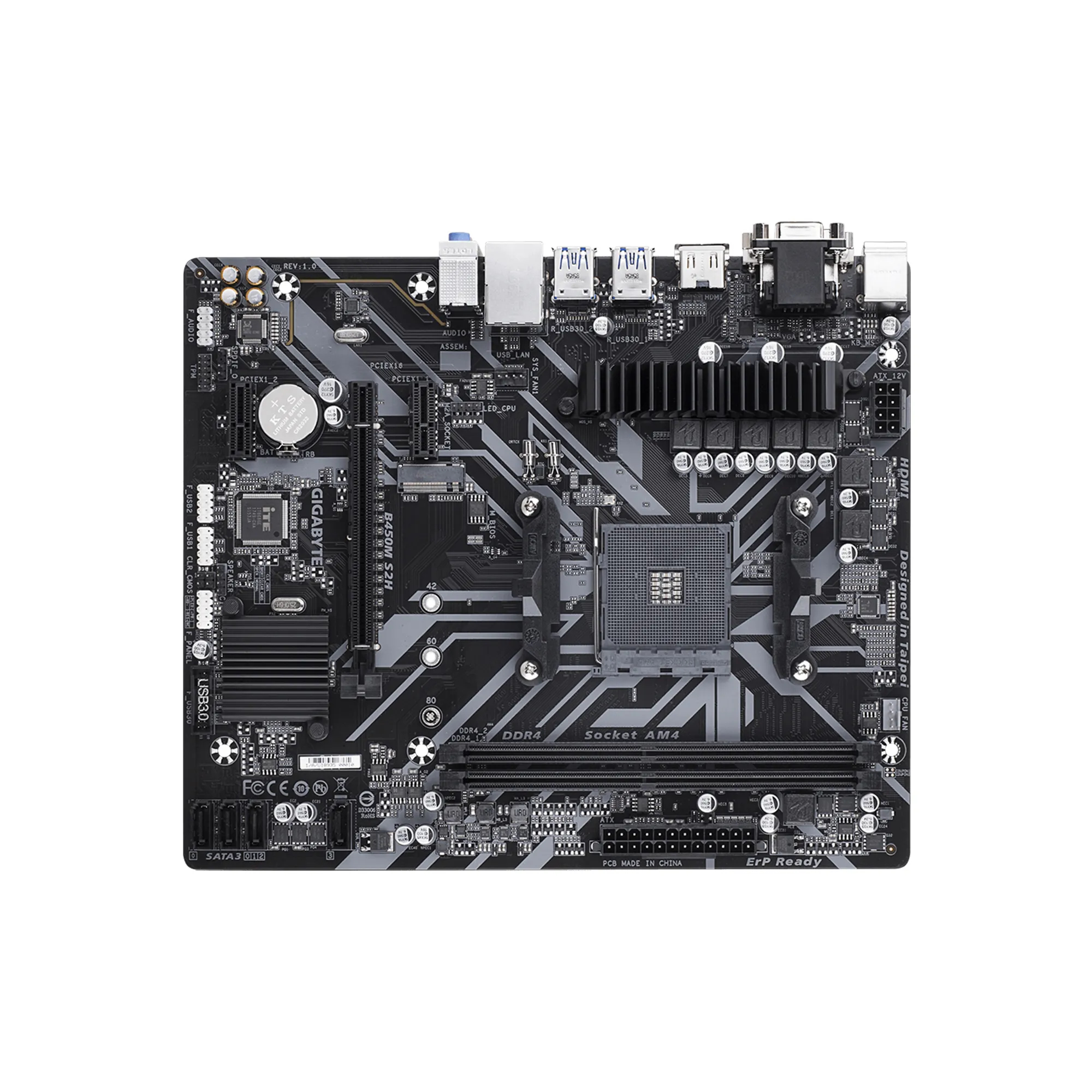 Płyta główna GIGABYTE B450M S2H cena - zdjęcie 2