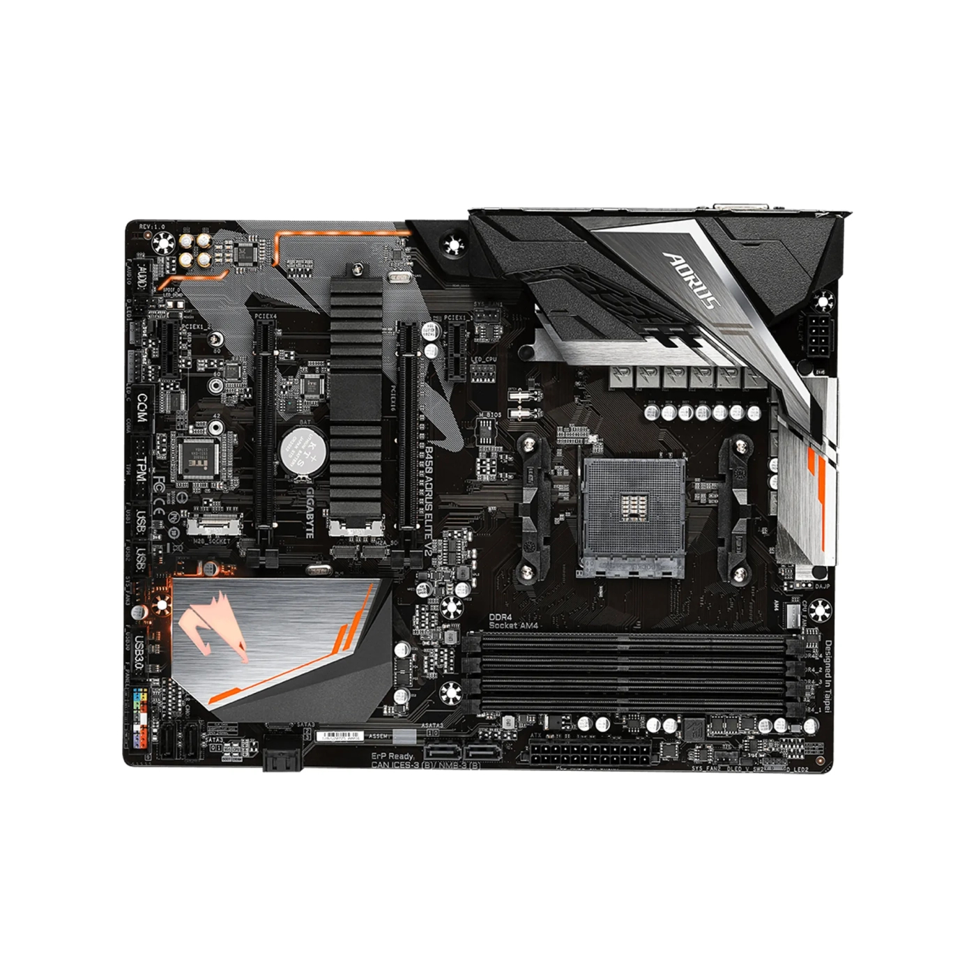Płyta główna GIGABYTE B450 AORUS ELITE V2 cena - zdjęcie 2
