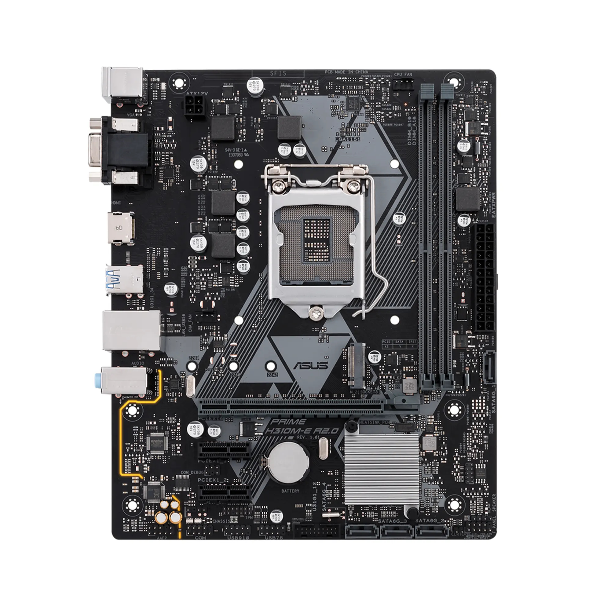 Płyta główna ASUS PRIME H310M-E R2.0 cena - zdjęcie 1