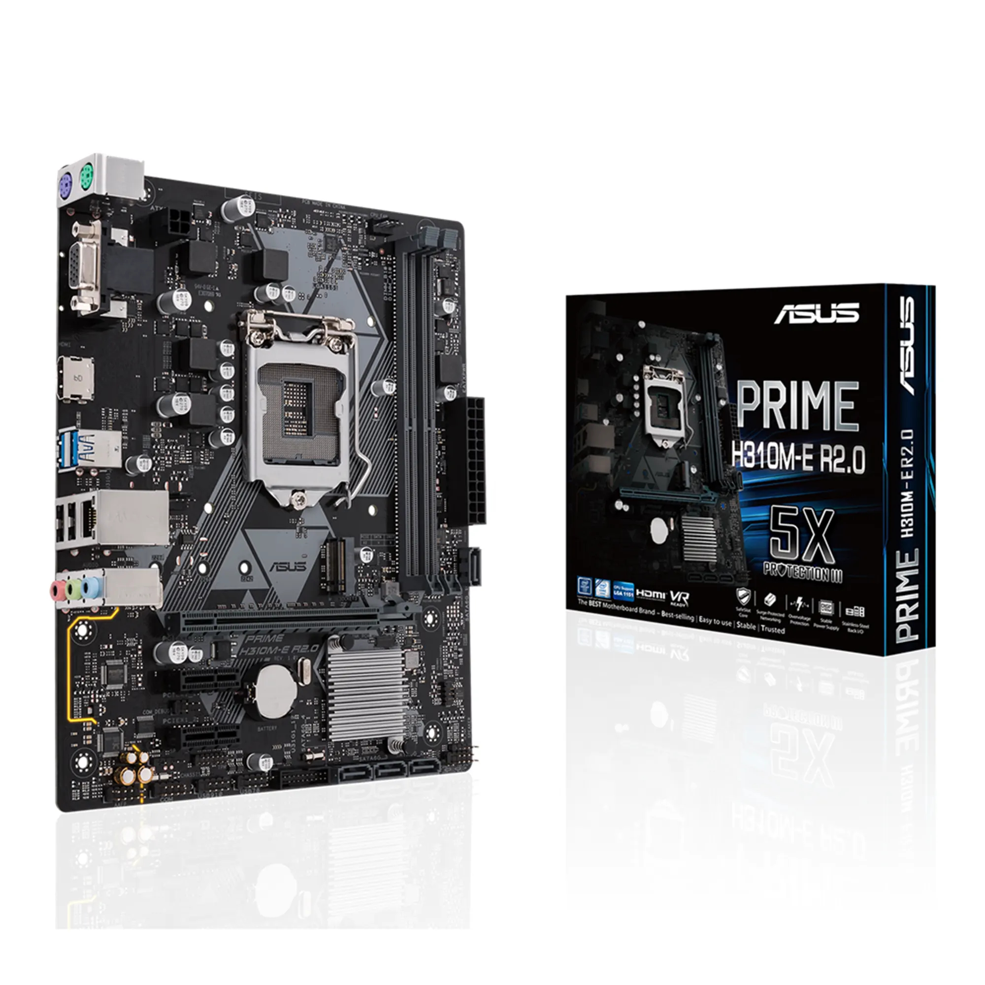 Płyta główna ASUS PRIME H310M-E R2.0 cena - zdjęcie 4