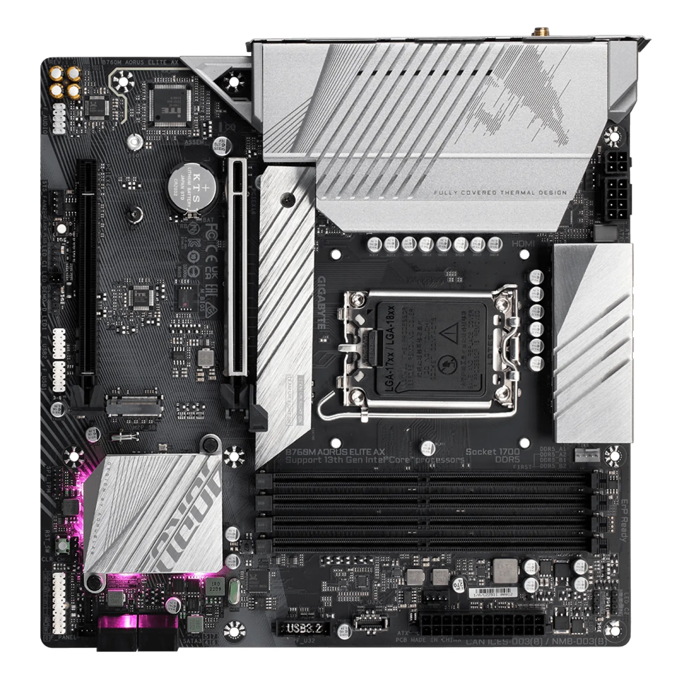 Płyta główna GIGABYTE B760M AORUS ELITE AX cena - zdjęcie 3