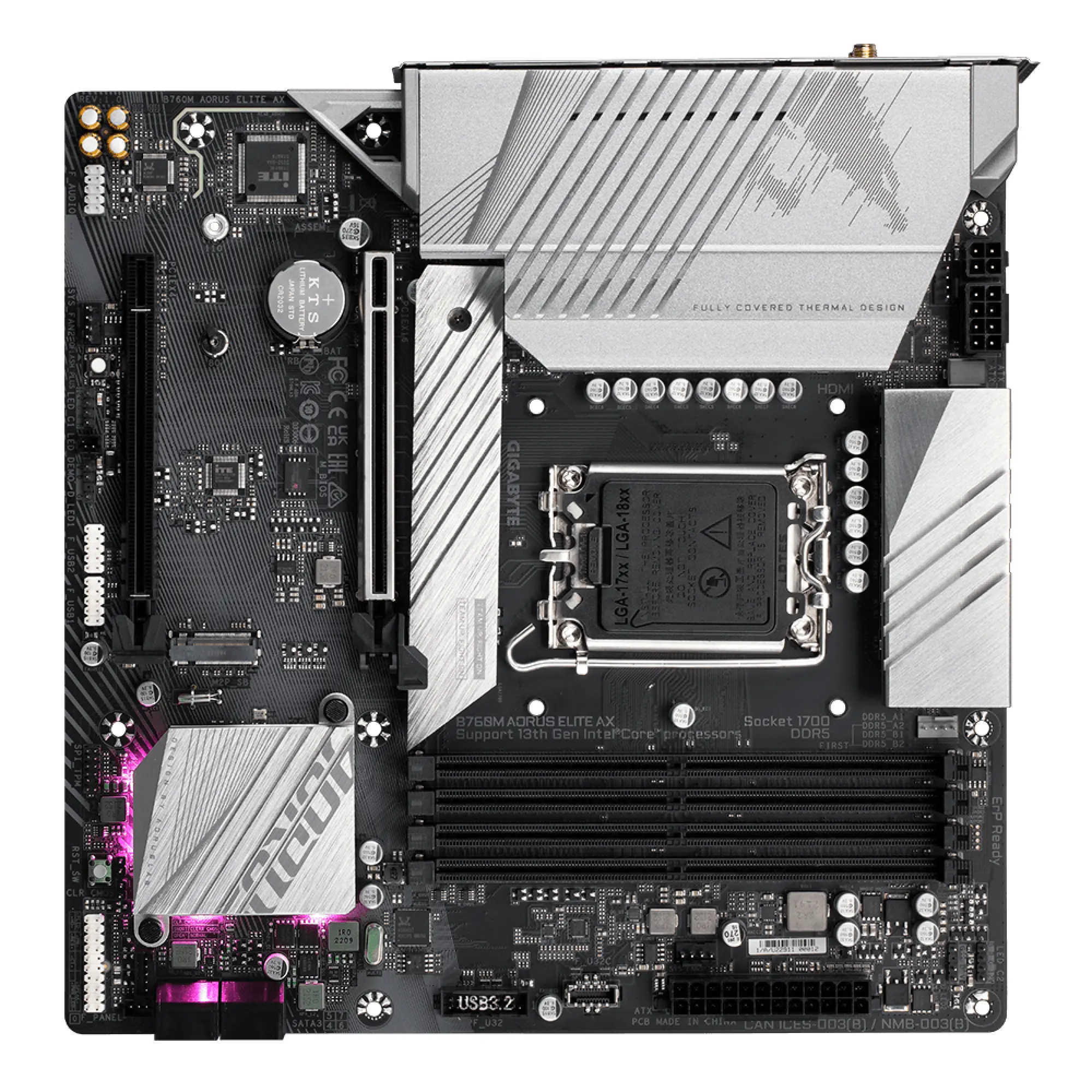Płyta główna GIGABYTE B760M AORUS ELITE AX cena - zdjęcie 3