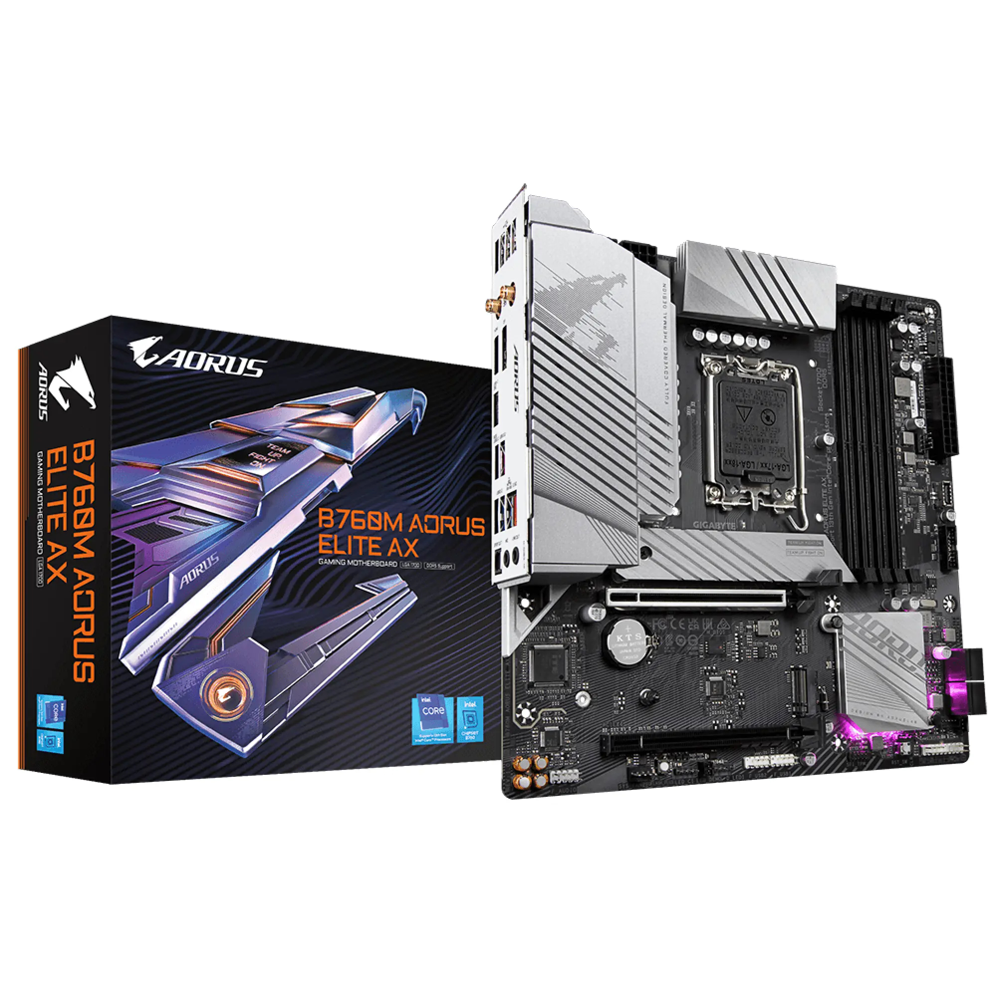 Płyta główna GIGABYTE B760M AORUS ELITE AX cena - zdjęcie 5