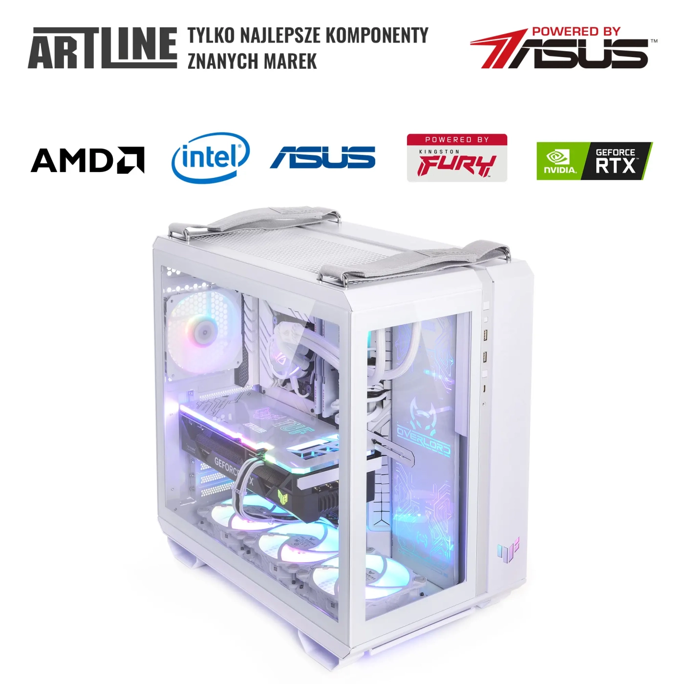 Komputer gamingowy ARTLINE GT502 Ryzen 7 7800X3D RTX 4080 SUPER 16GB GT5W642TWin (R778X3DRTX48S16GT5W642Tw) cena - zdjęcie 8