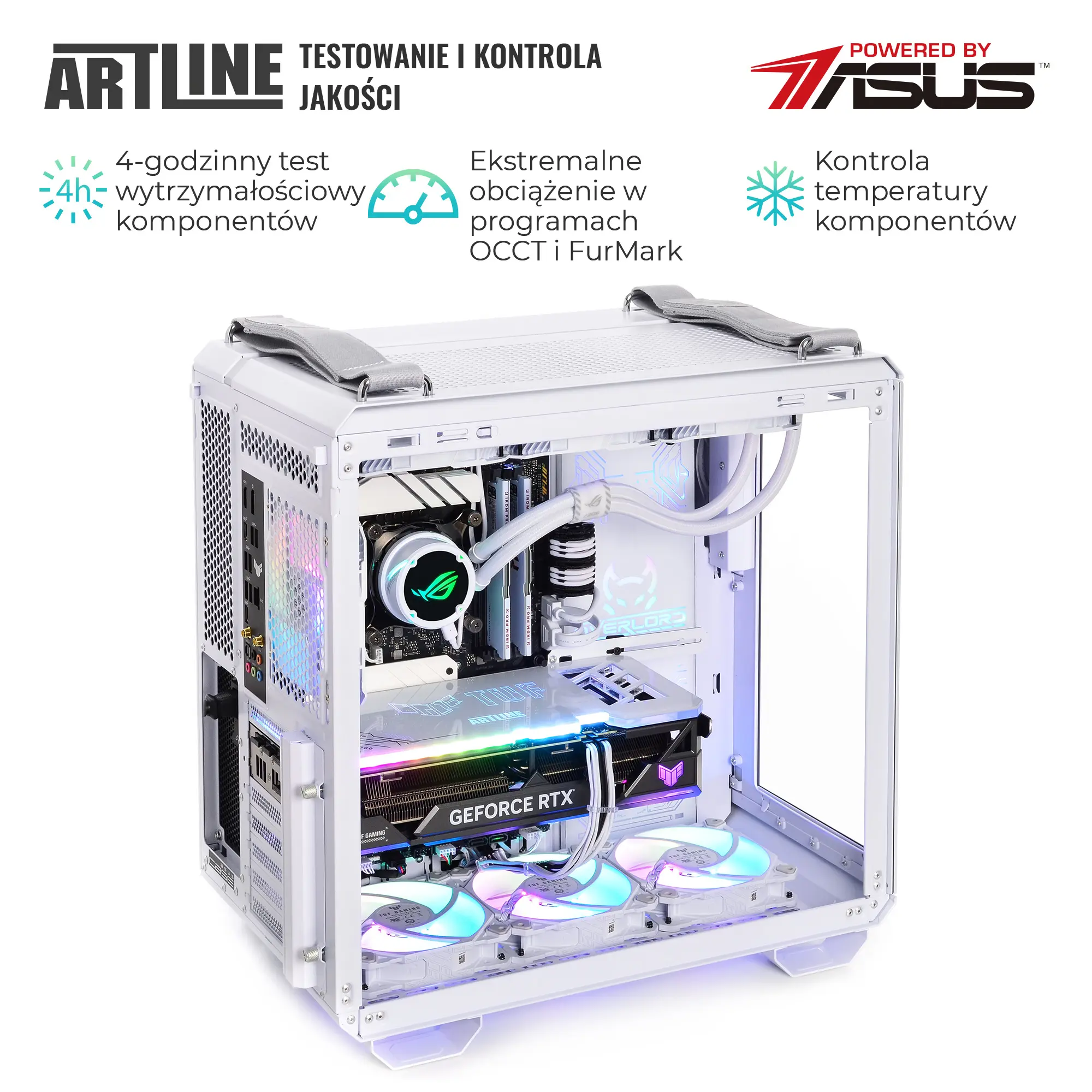 Komputer gamingowy ARTLINE GT502 Ryzen 7 7800X3D RTX 4080 SUPER 16GB GT5W642TWin (R778X3DRTX48S16GT5W642Tw) cena - zdjęcie 9