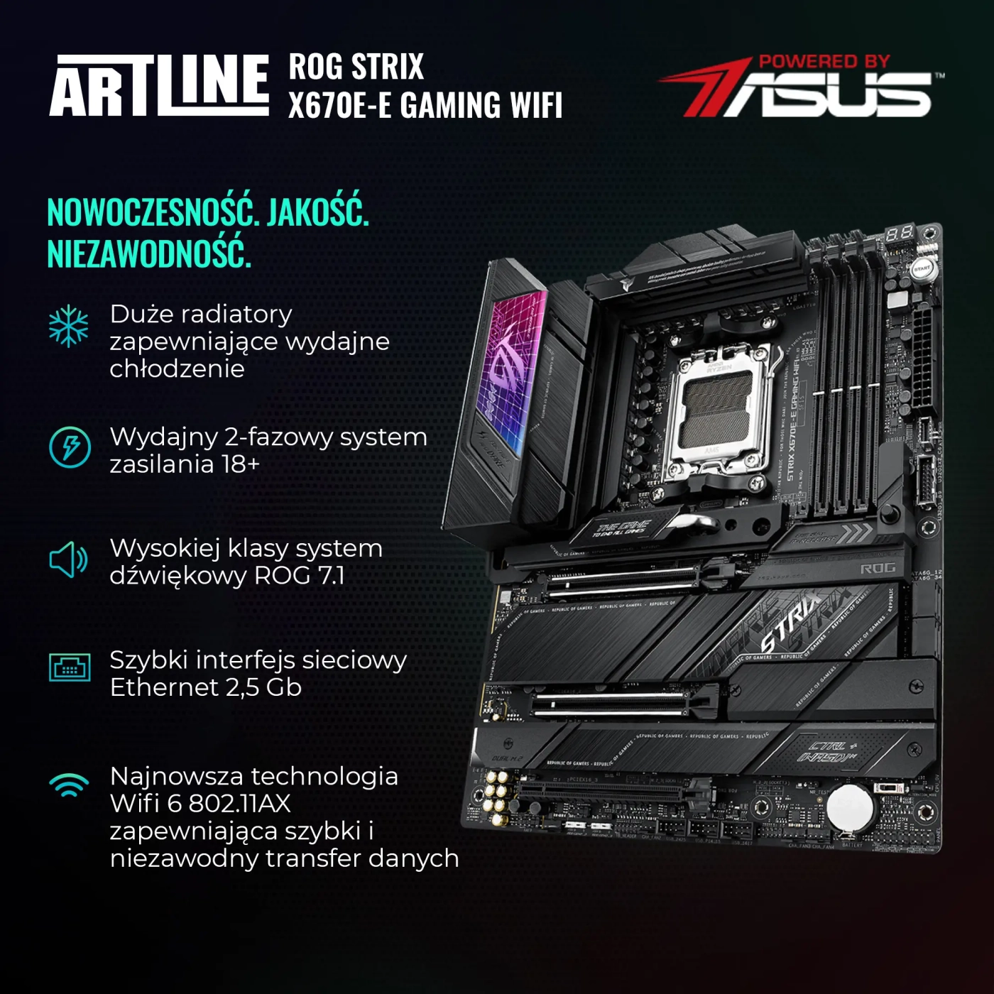 Komputer gamingowy ARTLINE MOD5 Ryzen 9 7950X RTX 4090 24GB MOD5641020Win (R97950XRTX409024GM5641020w) cena - zdjęcie 2