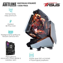 Komputer gamingowy ARTLINE MOD5 Ryzen 9 7950X RTX 4090 24GB MOD5641020Win (R97950XRTX409024GM5641020w) cena - zdjęcie 3