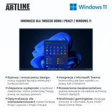 Komputer gamingowy ARTLINE STRIX Ryzen 9 7900X RTX 4090 24GB H641020Win (R97900XRTX409024GH641020w) cena - zdjęcie 16