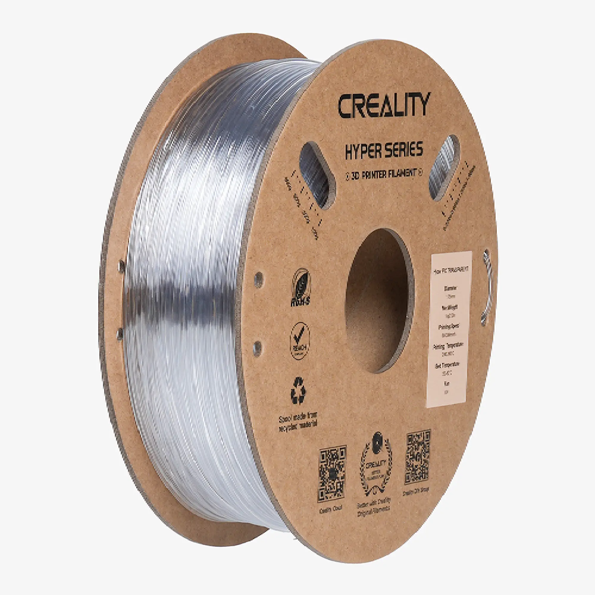 Filament Hyper PC (tworzywo sztuczne) do drukarki 3D CREALITY 1 kg, 1,75 mm, prosorium (3301070013) cena - zdjęcie 0