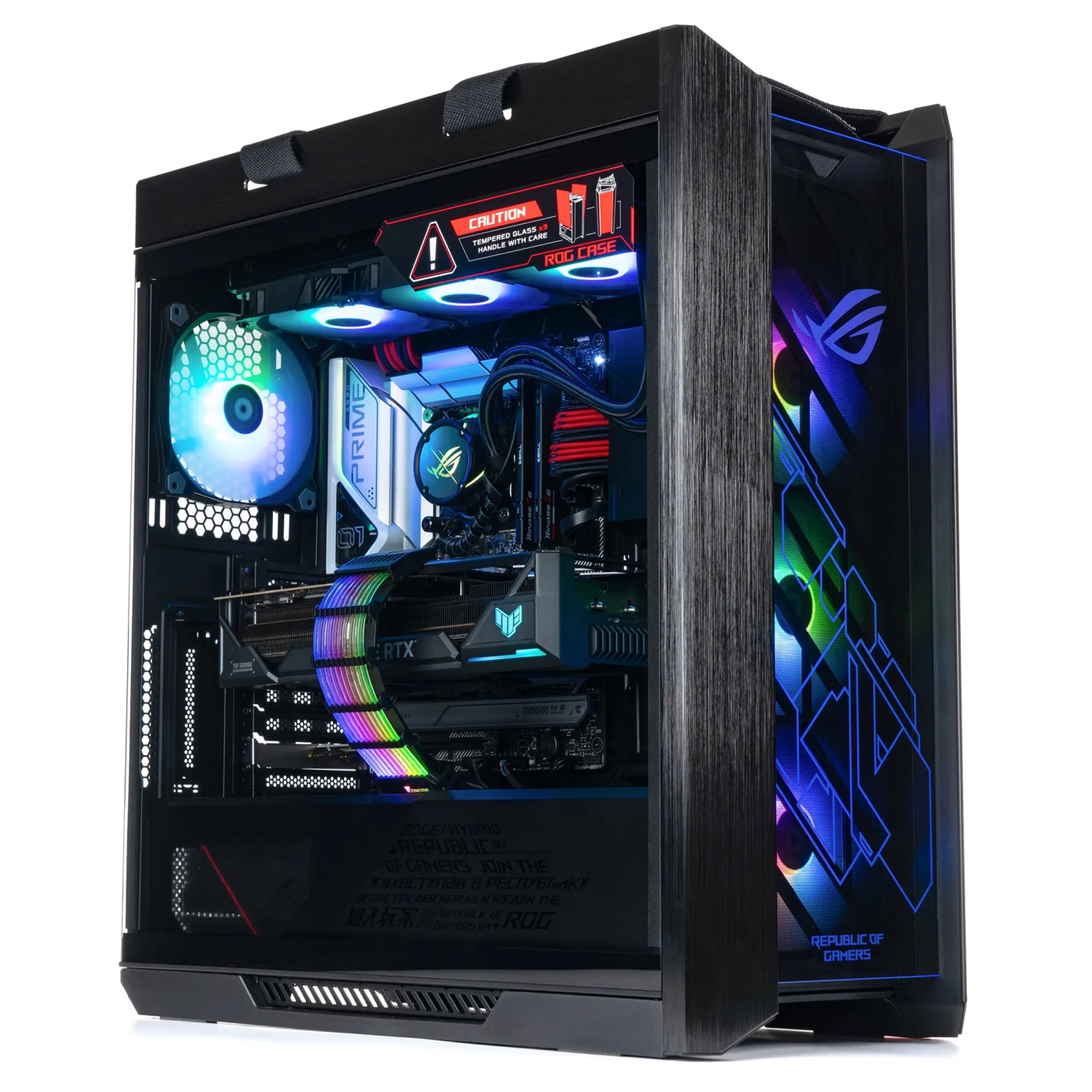 Komputer gamingowy ARTLINE HELIOS Ryzen 7 9800X3D RTX 4090 24GB H322TWin (R798X3DRTX4924H322Tw) cena - zdjęcie 2