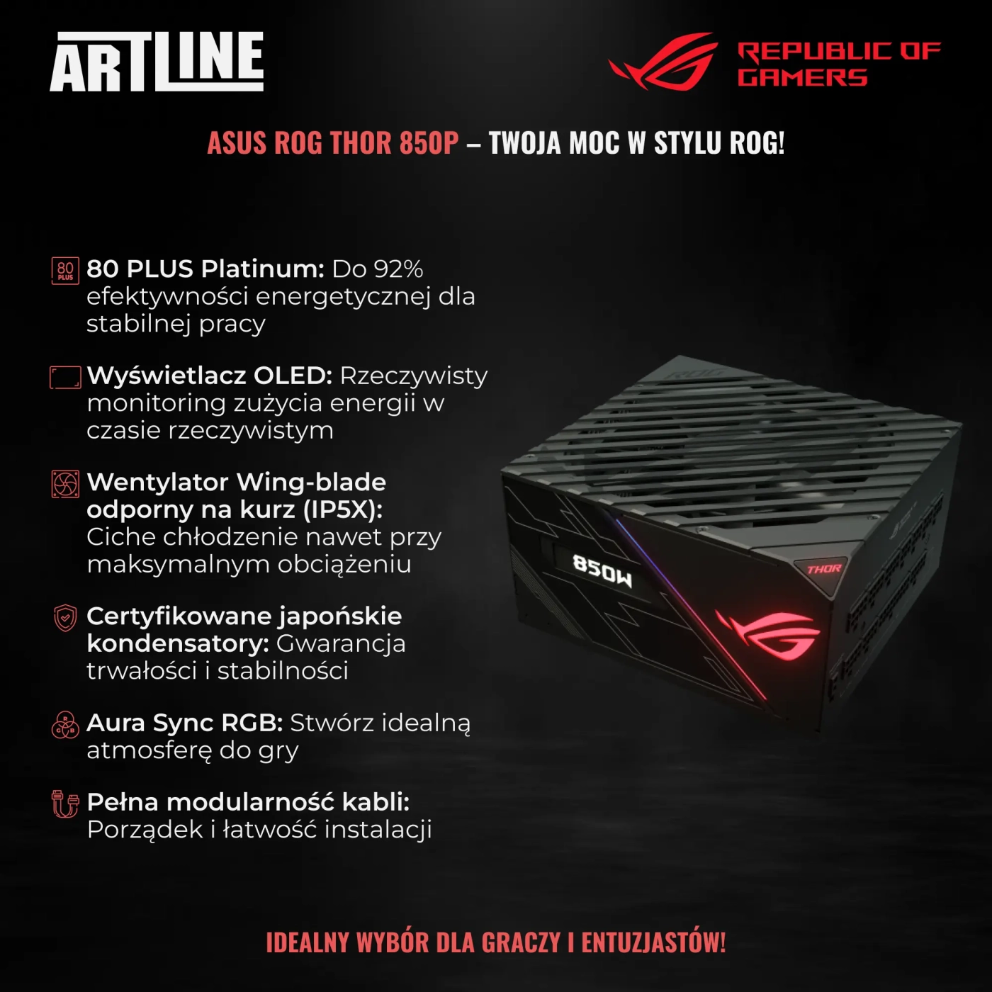 Komputer gamingowy ARTLINE HELIOS Ryzen 7 9800X3D RTX 4090 24GB H322TWin (R798X3DRTX4924H322Tw) cena - zdjęcie 7