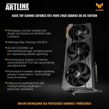 Komputer gamingowy ARTLINE D300 Ryzen 7 9800X3D RTX 4090 24GB D3322TWin (R798X3DRTX4924D3w322Tw) cena - zdjęcie 3