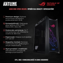 Komputer gamingowy ARTLINE HELIOS Ryzen 7 9800X3D RTX 4080 SUPER 16GB H322TWin (R798X3DRTX48S16H322Tw) cena - zdjęcie 6