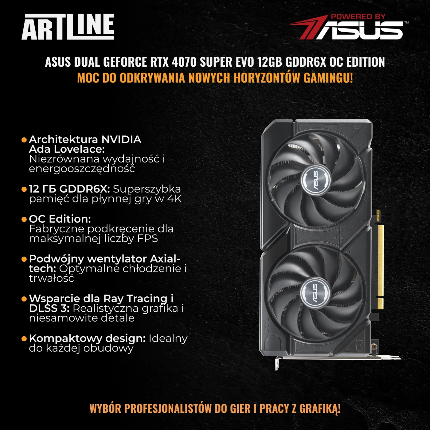 Komputer gamingowy ARTLINE D300 Ryzen 7 9800X3D RTX 4070 SUPER 12GB D3322TWin (R798X3DRTX47S12D3w322Tw) cena - zdjęcie 3