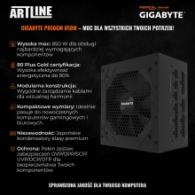 Komputer gamingowy ARTLINE D300 Ryzen 7 9800X3D RTX 4070 SUPER 12GB D3322TWin (R798X3DRTX47S12D3w322Tw) cena - zdjęcie 6