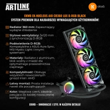 Komputer gamingowy ARTLINE ANOMALY Ryzen 7 9800X3D RTX 4070 SUPER 12GB AN322TWin (R798X3DRTX47S12AN322Tw) cena - zdjęcie 13
