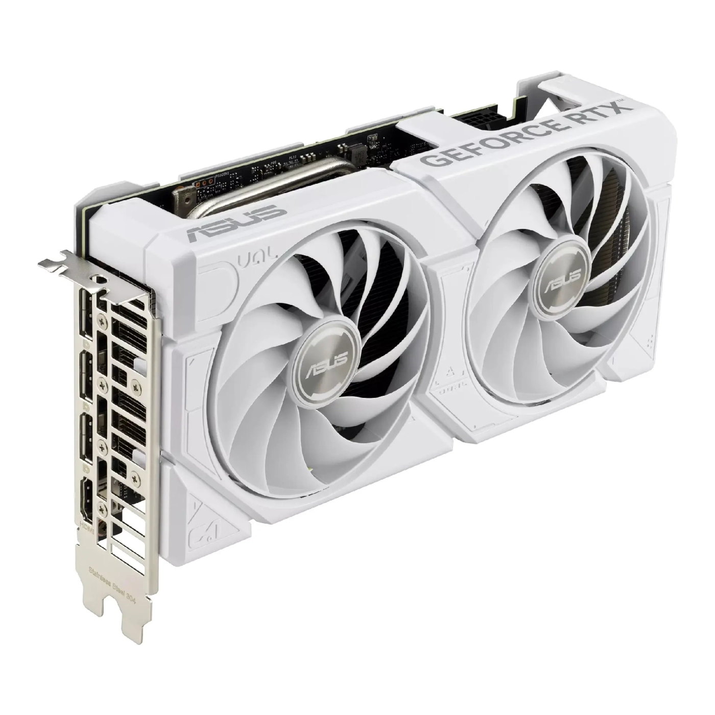 Karta graficzna ASUS Dual GeForce RTX 4070 SUPER EVO White 12GB GDDR6X OC Edition (90YV0KC8-M0NA00) cena - zdjęcie 3