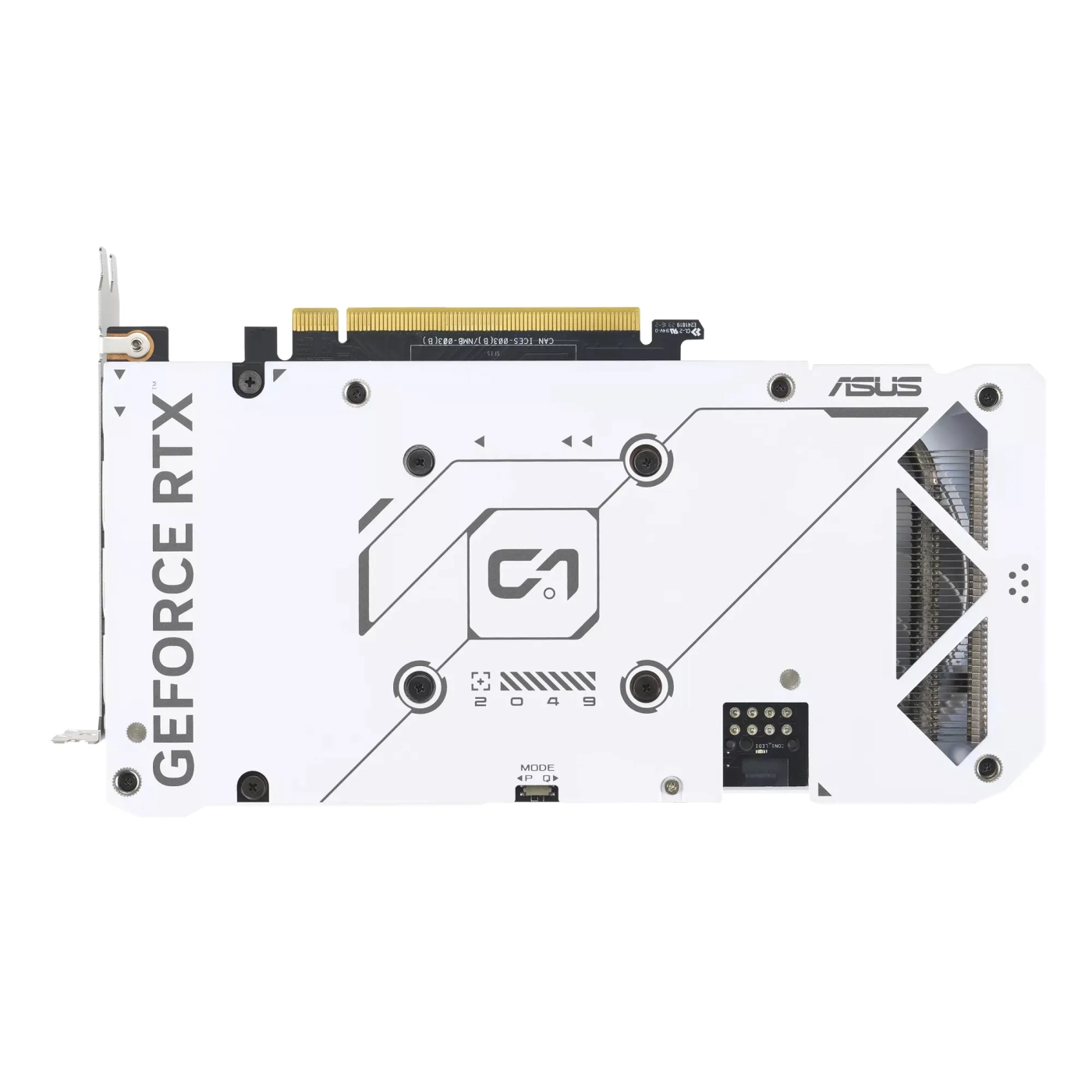 Karta graficzna ASUS Dual GeForce RTX 4060 White OC EVO 8GB GDDR6 (DUAL-RTX4060-O8G-EVO WHITE) cena - zdjęcie 9