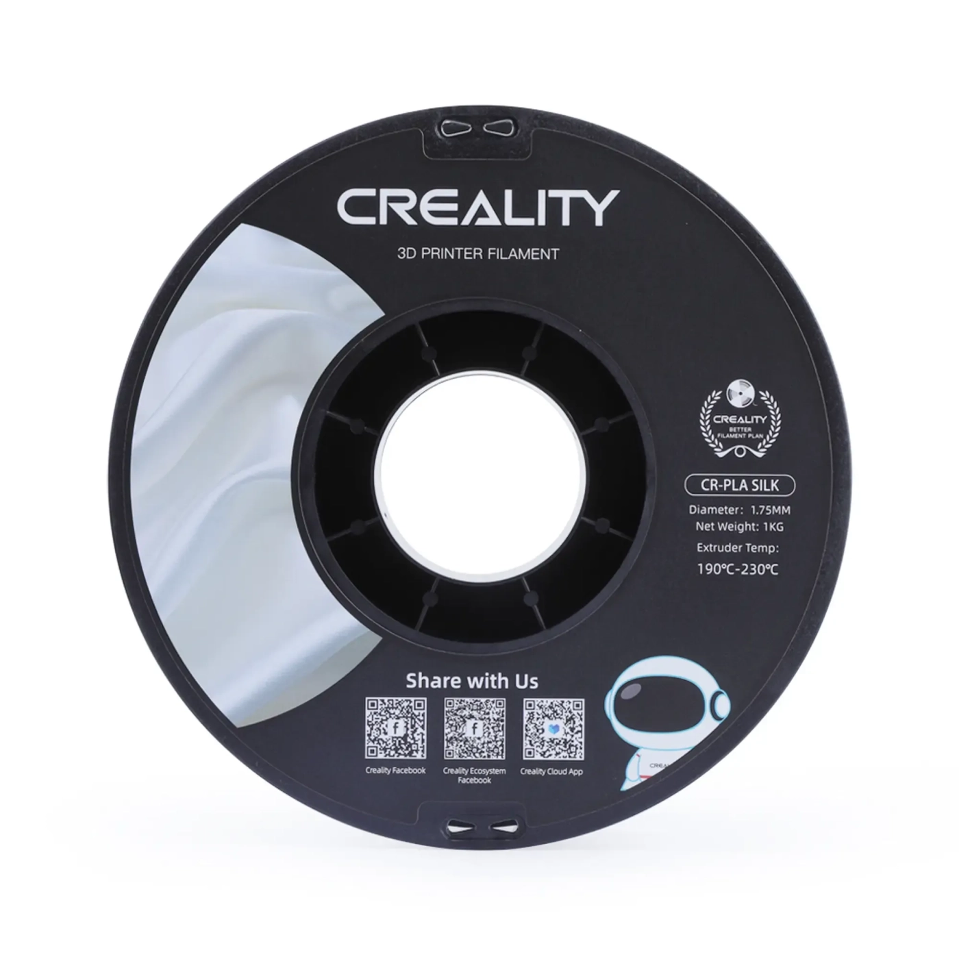 Filament Creality PLA Silky Shine, 1kg, 1.75mm, czerwono-miedziany (3301120002) cena - zdjęcie 3