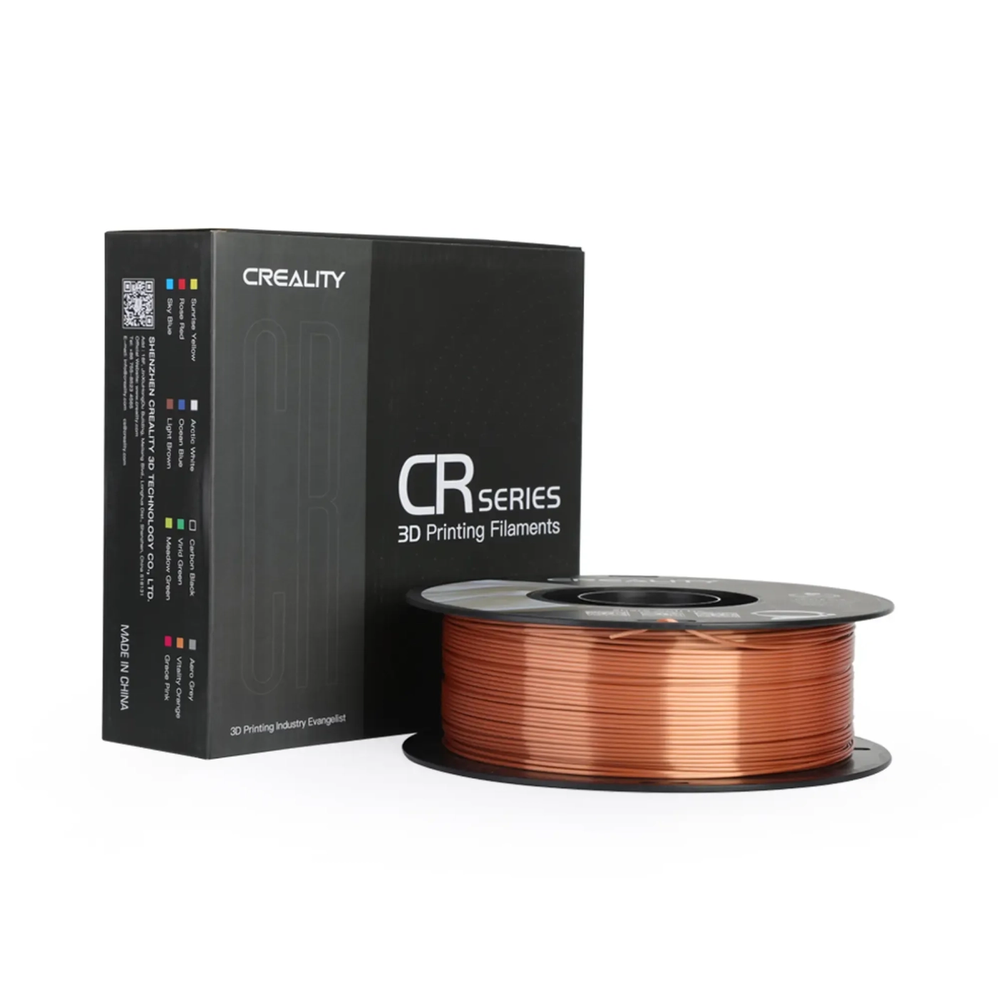Filament Creality PLA Silky Shine, 1kg, 1.75mm, czerwono-miedziany (3301120002) cena - zdjęcie 6