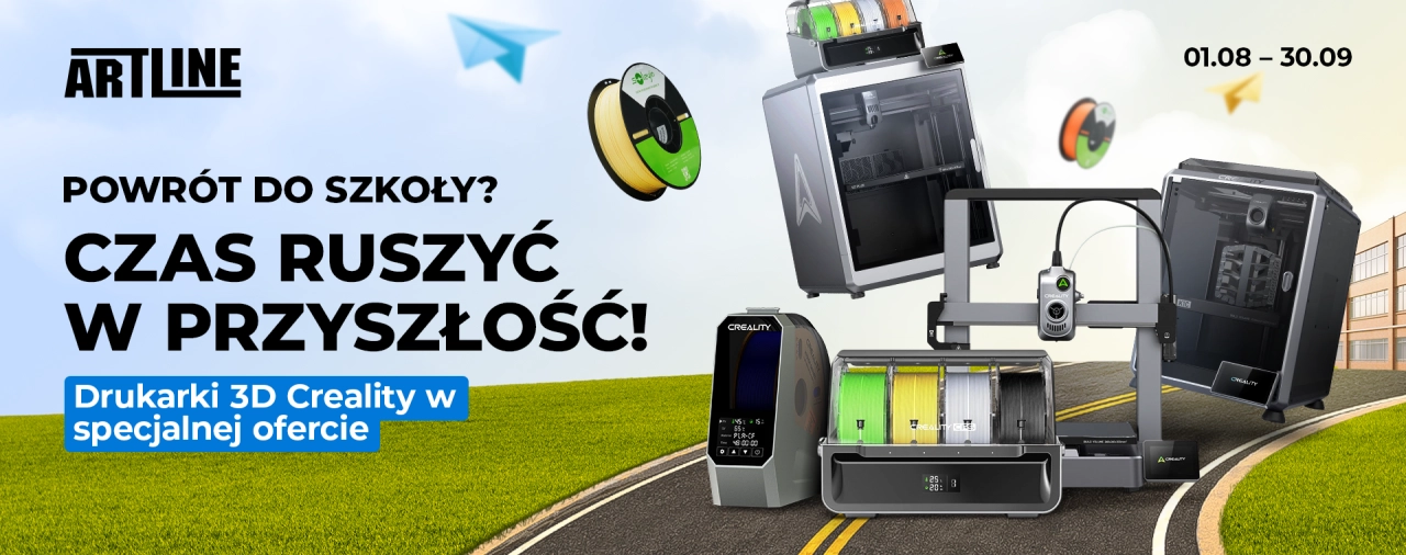 Drukarka 3D Creality – promocja Back to School 2025