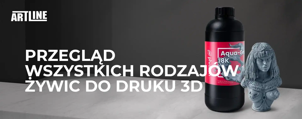 Przegląd wszystkich rodzajów żywic do druku 3D