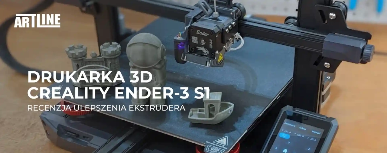 Recenzja ulepszenia ekstrudera do drukarki 3D Creality Ender-3 S1