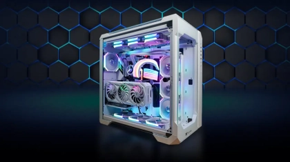 PC Artline Thermaltake View 51 Tempered Glass Snow ARGB