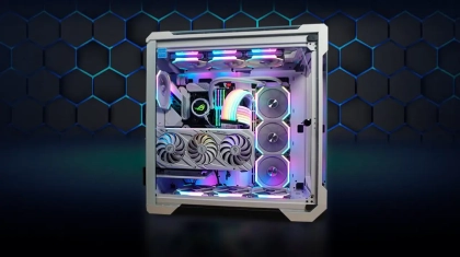 PC Artline Thermaltake View 51 Tempered Glass Snow ARGB