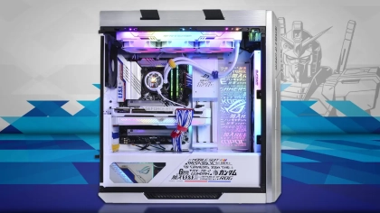 PC Artline ROG Strix Helios GUNDAM
