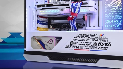 PC Artline ROG Strix Helios GUNDAM