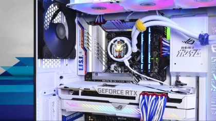 PC Artline ROG Strix Helios GUNDAM