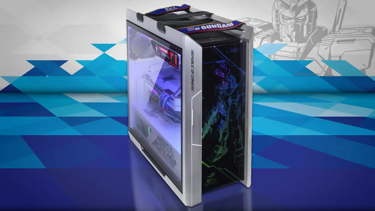 PC Artline ROG Strix Helios GUNDAM