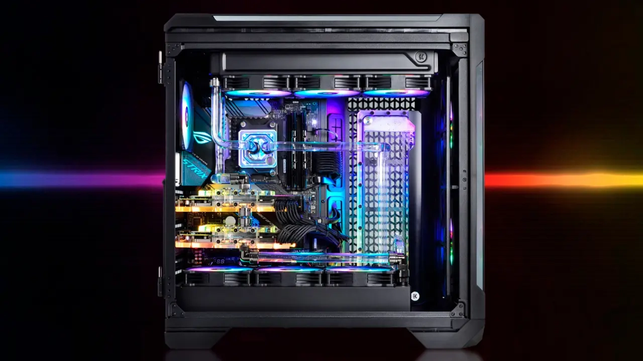 PC Artline Thermaltake View 51 Tempered Glass ARGB Edition