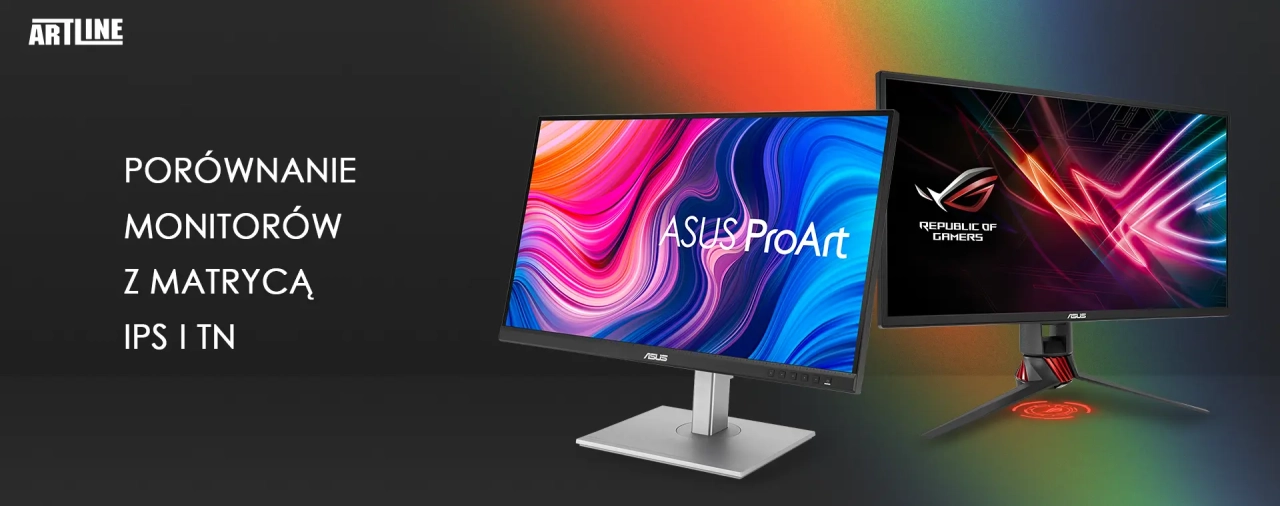 Przegląd monitorów z matrycami IPS i TN
