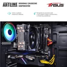 Komputer gamingowy ARTLINE Gaming X36 i5 10400F RX 6600 8GB BA1641 cena - zdjęcie 5