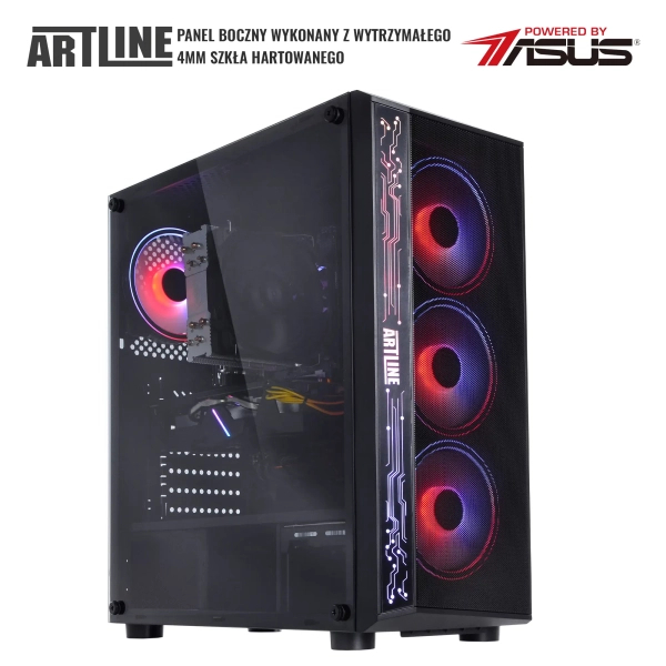 Komputer gamingowy ARTLINE Gaming X36 i5 10400F RX 6600 8GB BA3210Win cena - zdjęcie 9