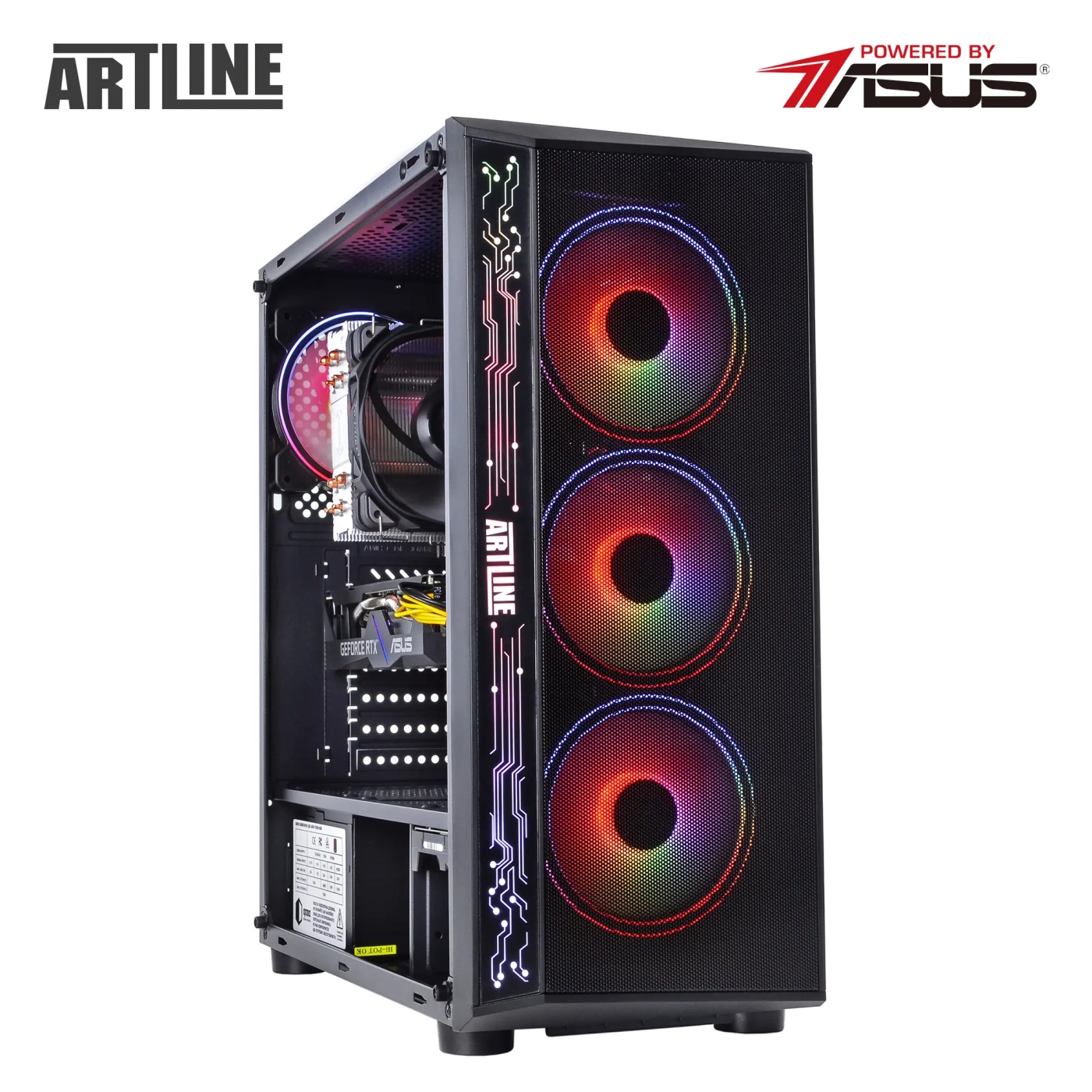 Komputer gamingowy ARTLINE Gaming X36 i5 11400F RX 6600 8GB BA1621 cena - zdjęcie 12