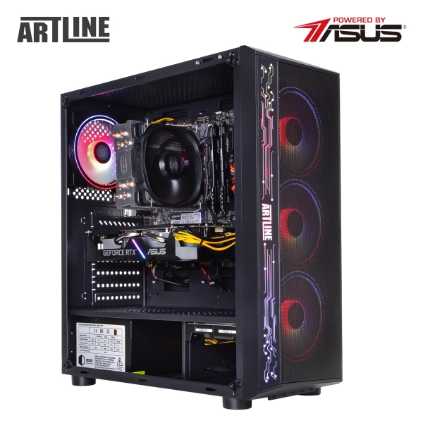 Komputer gamingowy ARTLINE Gaming X36 i5 11400F RX 6600 8GB BA3241 cena - zdjęcie 13