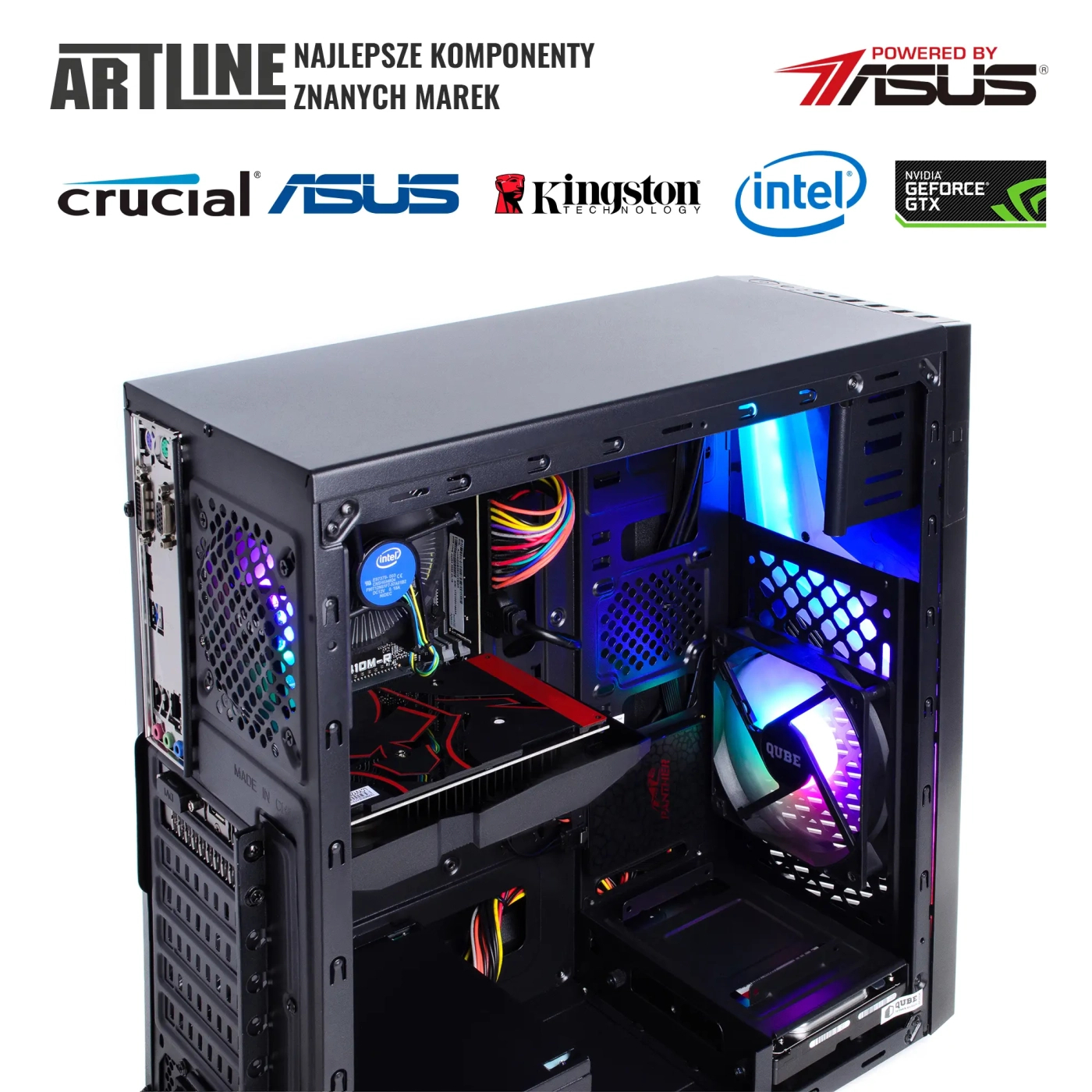 Komputer do domu ARTLINE Home H57 i5 12400F GT 1030 2GB F21621 cena - zdjęcie 3