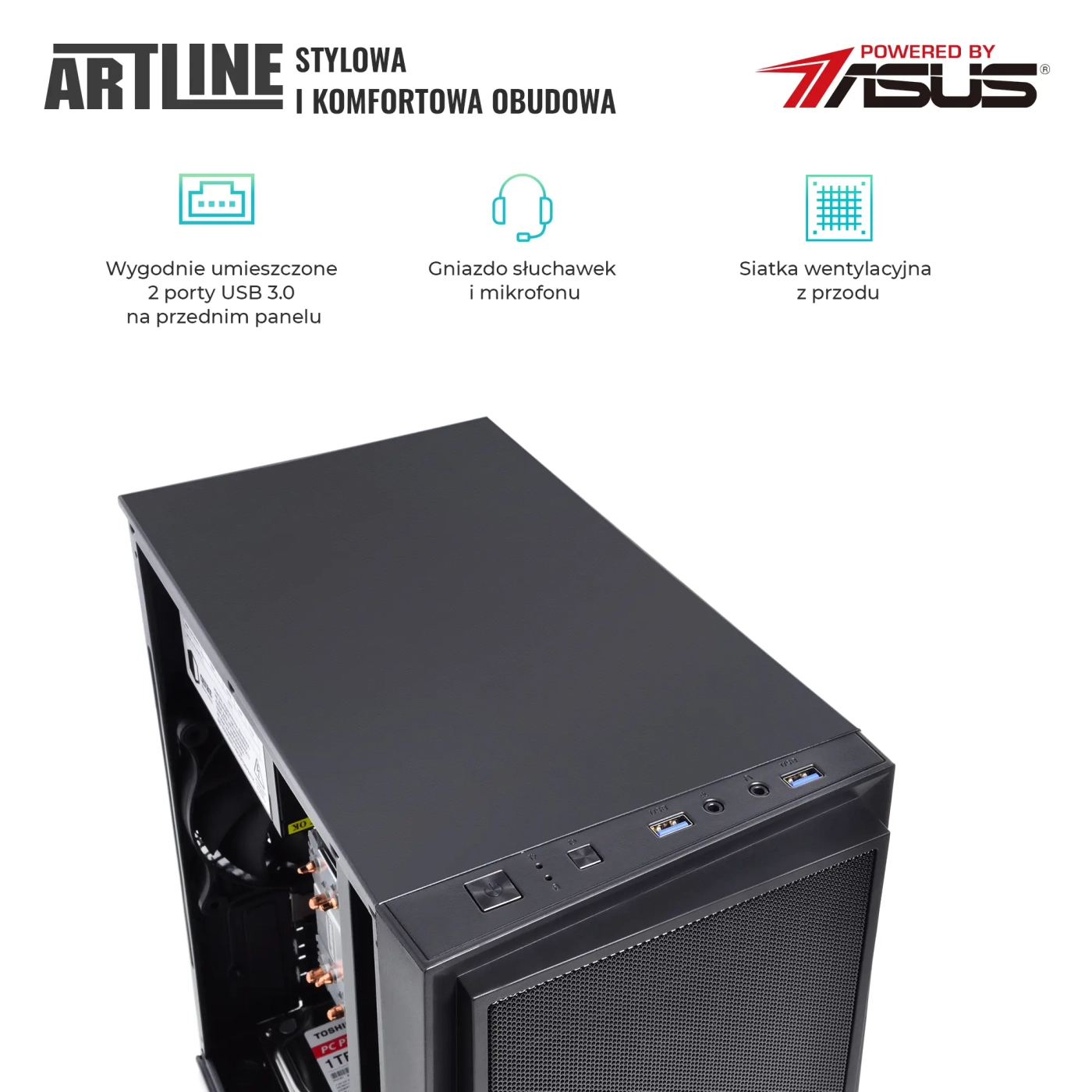 Komputer biurowy ARTLINE Business B59 i7 11700 C13241 cena - zdjęcie 3