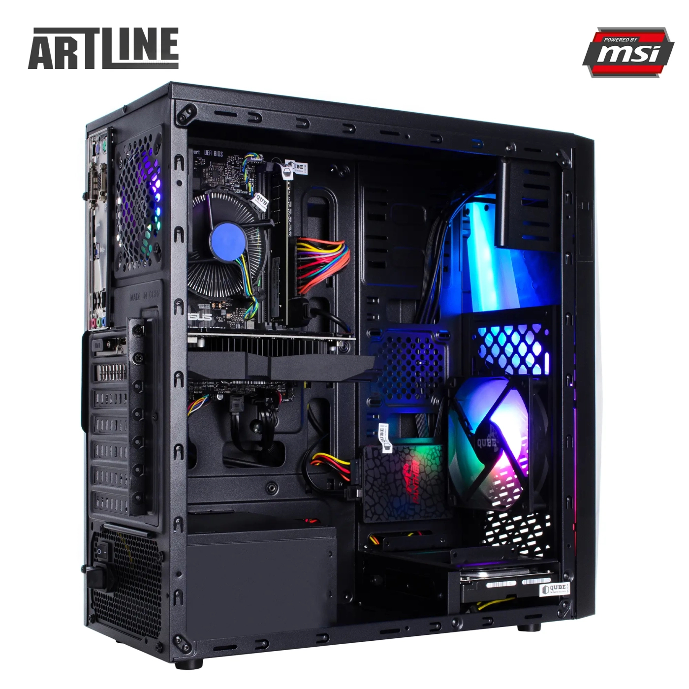Komputer do domu ARTLINE Home H48 Ryzen 5 3600 RX 6500 XT 4GB F21621Win cena - zdjęcie 10