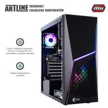Komputer do domu ARTLINE Home X22 Ryzen 5 5600G F21621Win cena - zdjęcie 1