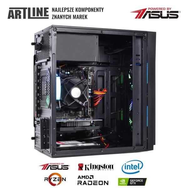Komputer do domu ARTLINE Home H47 Ryzen 5 5500 GTX 1630 4GB CR84Win cena - zdjęcie 6
