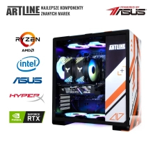Komputer gamingowy ARTLINE Overlord ASMV i5 12400F RTX 4070 12GB GA16102 cena - zdjęcie 6