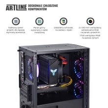 Komputer gamingowy ARTLINE Gaming X39 i5 13400F RTX 3060 8GB B23210Win cena - zdjęcie 1