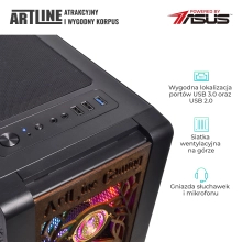 Komputer gamingowy ARTLINE Gaming HGWRTS i5 13500 RTX 3070 8GB HP3242 cena - zdjęcie 3