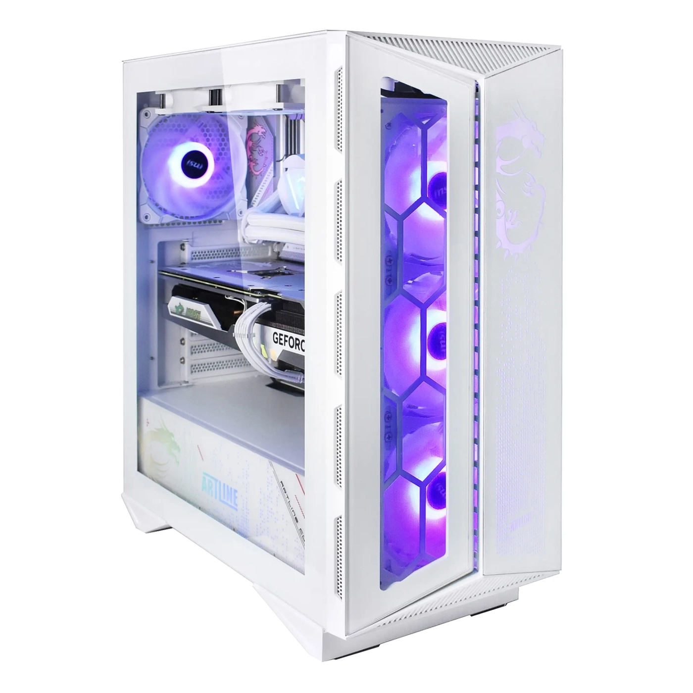 Komputer gamingowy ARTLINE Overlord FROSTBITE i5 13600KF RTX 4080 16GB MG3210 cena - zdjęcie 0